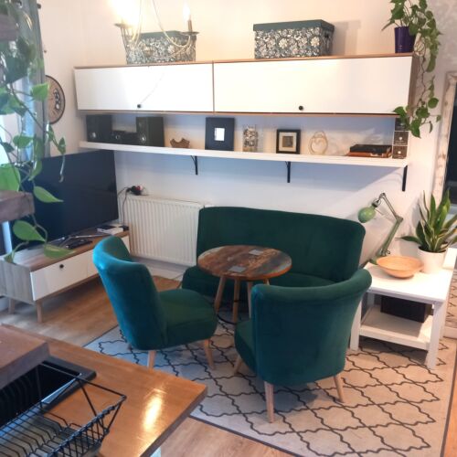 Apartament design la parter cu 1 camera pentru 2 pers.