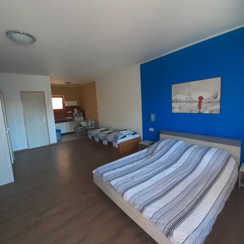 Balcony Quadruple Room with Kitchen (extra bed available)