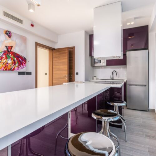 Domek całoroczny 8-osobowy Deluxe z widokiem na morze