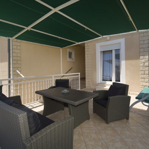 Apartament 3-osobowy z klimatyzacją z widokiem na morze z 1 pomieszczeniem sypialnianym A-19054-a