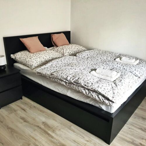 Apartament cu grădină cu bucătărie proprie cu 1 camera pentru 2 pers.