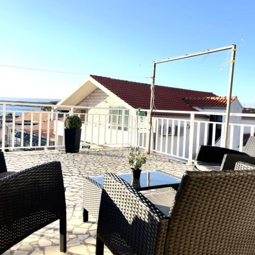 Apartament 4-osobowy z klimatyzacją z widokiem na morze z 2 pomieszczeniami sypialnianymi A-19514-a