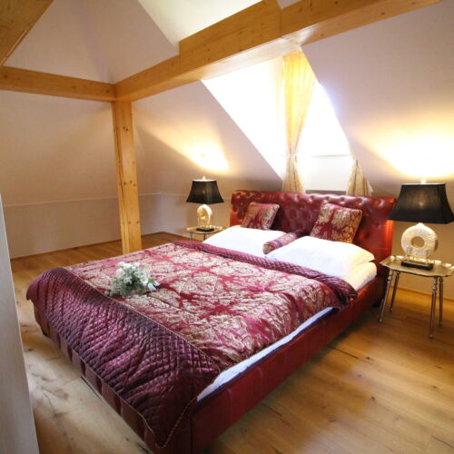 Camera dubla premium cu cadă (se poate solicita pat suplimentar)