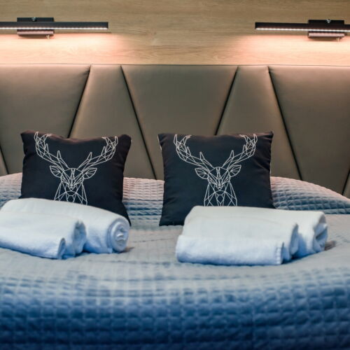 Pokój 2-osobowy z balkonem z widokiem na góry (możliwa dostawka)