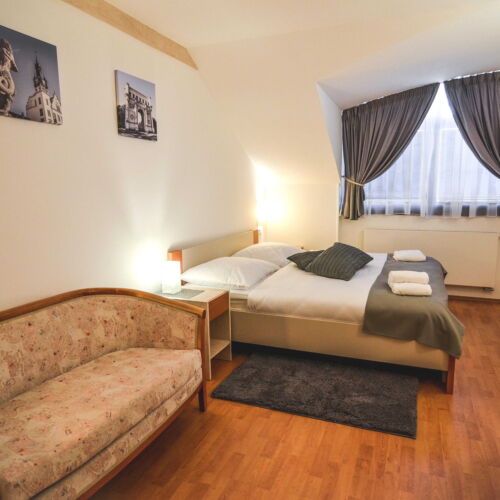 Apartman se sprchou s klimatizací pro 4 os.