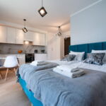 1-Zimmer-Apartment für 2 Personen mit Balkon und Eigener Küche