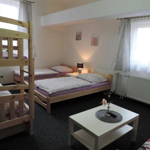 Apartman se sprchou se společnou kuchyňkou pro 4 os.