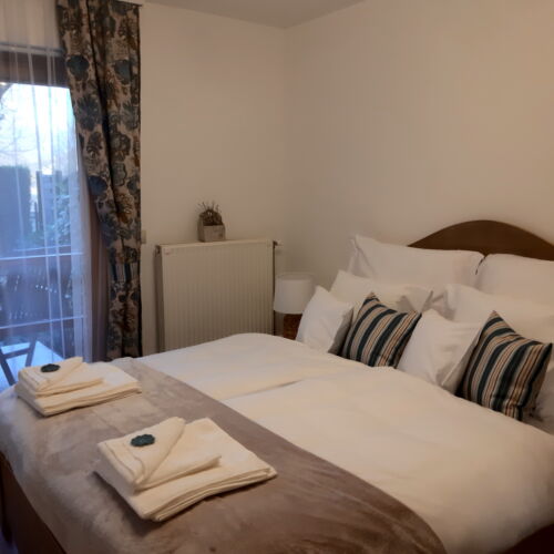 Garden View Ground Floor 1-Room Apartment for 2 Persons