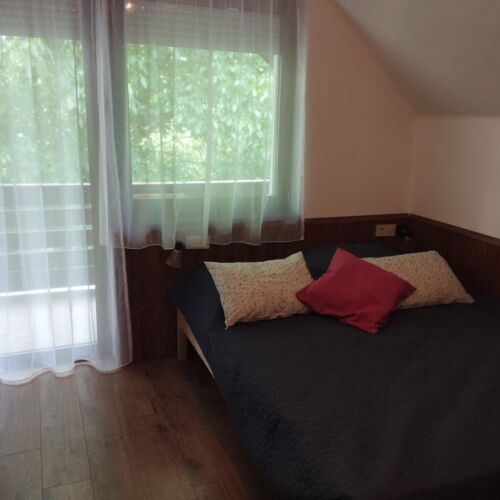 Upstairs Balcony Double Room