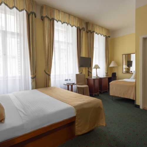 Double Room with Shower (extra bed available)
