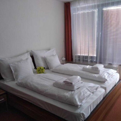 Apartament studio cu duș pentru 2 pers. (se poate solicita pat suplimentar)