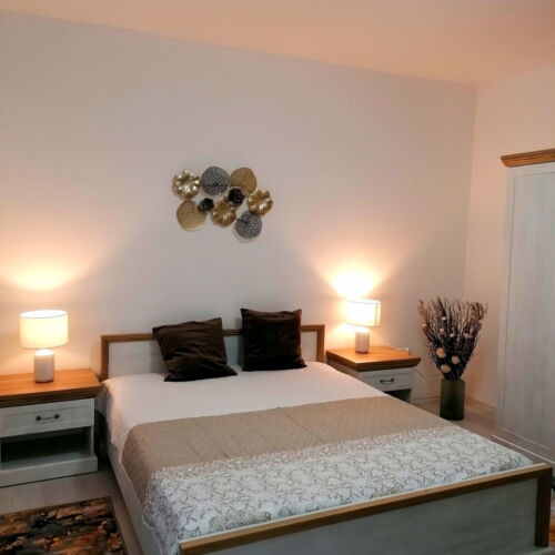 2-Room Balcony Apartment for 4 Persons with Kitchenette