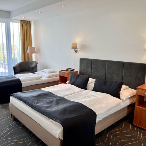 Camera cvadrupla familial(a) cu vedere spre gradina