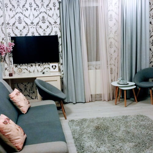 Camera tripla king cu vedere spre râu