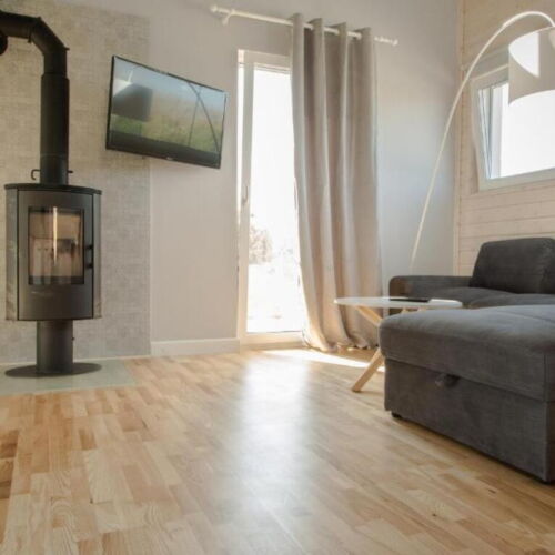 Domek całoroczny 4-osobowy Deluxe z antresolą