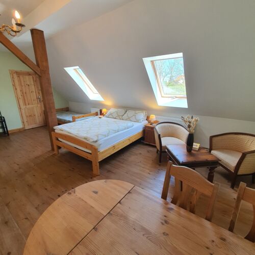 Garden View 2-Room Family Apartment for 5 Persons