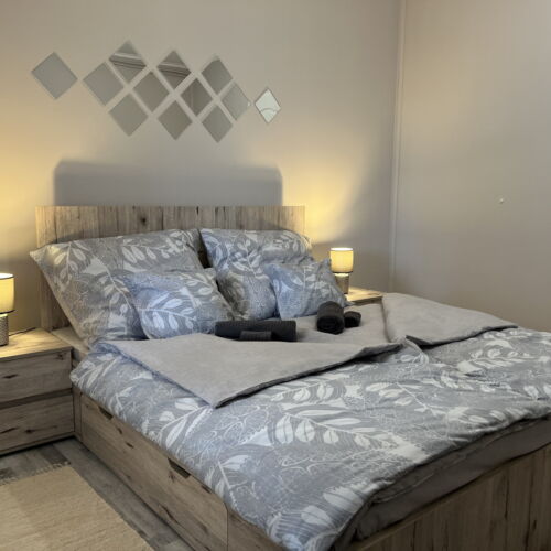 Classic Apartman s koupelnou s manželskou postelí s 1 ložnicí