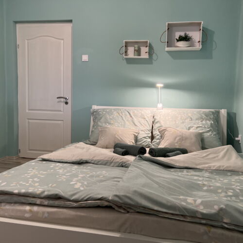 Classic Apartman s koupelnou s manželskou postelí s 1 ložnicí