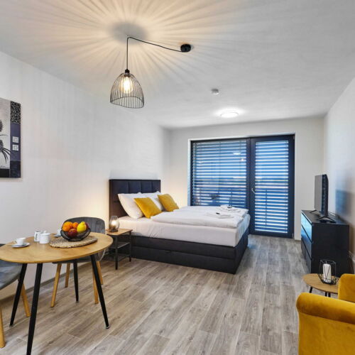 Apartament barrierfree cu 1 camera pentru 2 pers.