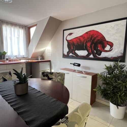 Suita cu balcon cu 1 camera pentru 2 pers. (se poate solicita pat suplimentar)