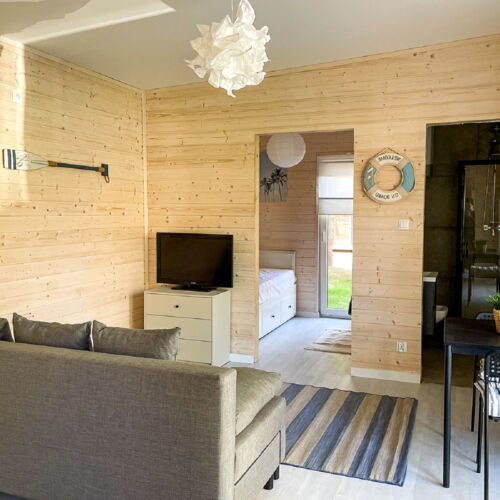 Domek letniskowy 6-osobowy parterowy Przyjazny podróżom rodzinnym