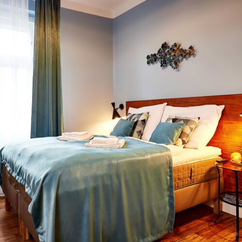 Standard Apartman s klimatizací s manželskou postelí s 1 ložnicí