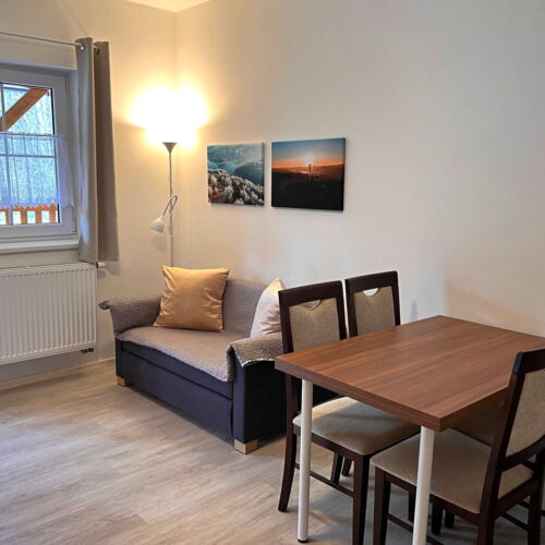 Apartman se sprchou se společnou kuchyňkou pro 4 os.