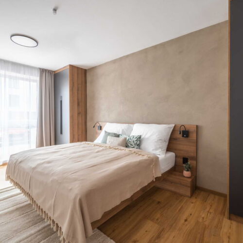 Apartament barrierfree cu 1 camera pentru 2 pers. (se poate solicita pat suplimentar)