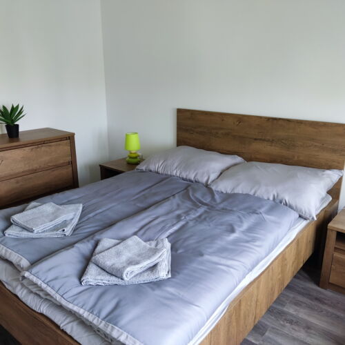 Apartament 4-osobowy Przyjazny podróżom rodzinnym z widokiem na miasto