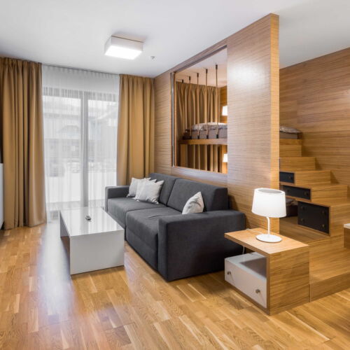 Apartman s terasou  pro 6 os. s 1 ložnicí