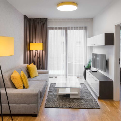 Apartman s balkónem  pro 4 os. s 1 ložnicí