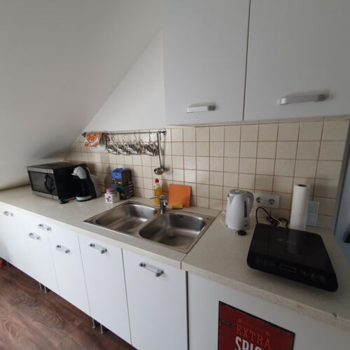 Apartament 4-osobowy na poddaszu z klimatyzacją z 2 pomieszczeniami sypialnianymi