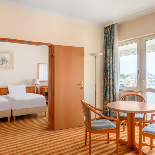 Rezydencja pokój 4-osobowy Superior z 2 pomieszczeniami sypialnianymi