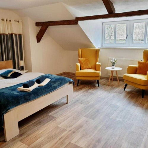 Apartament cu duș cu bucătărie proprie pentru 6 pers.