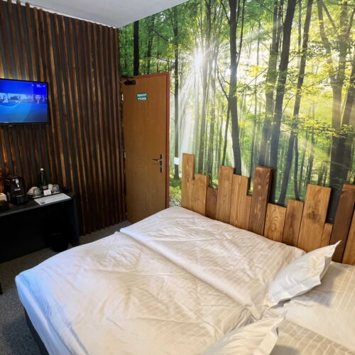 Pokoj s manželskou postelí