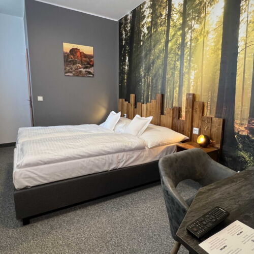 Pokoj s manželskou postelí