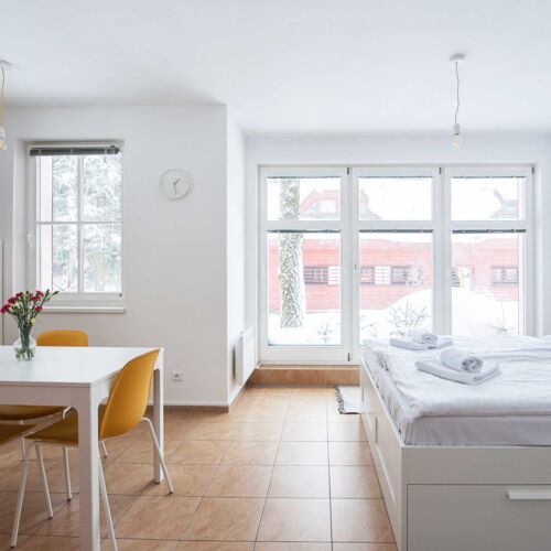 Apartman s vlastní kuchyní pro 4 os. s 1 ložnicí na přízemí