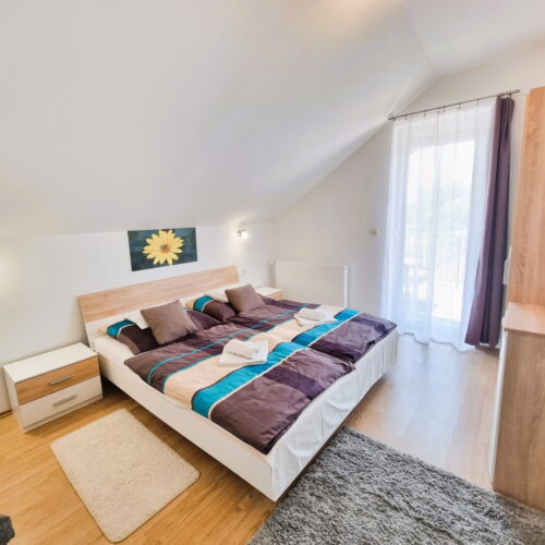 Apartament 2-osobowy na piętrze z widokiem na park z 1 pomieszczeniem sypialnianym