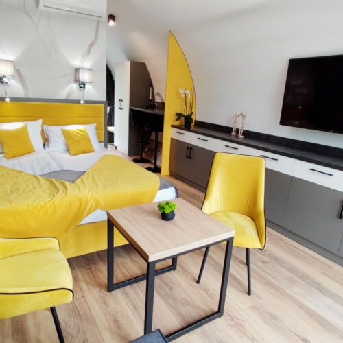 Apartament 2-osobowy z 1 pomieszczeniem sypialnianym (możliwa dostawka)