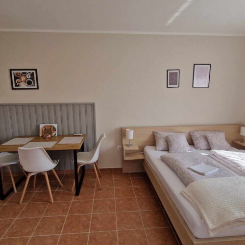 Apartman s terasou pro 3 os. s 1 ložnicí přízemní