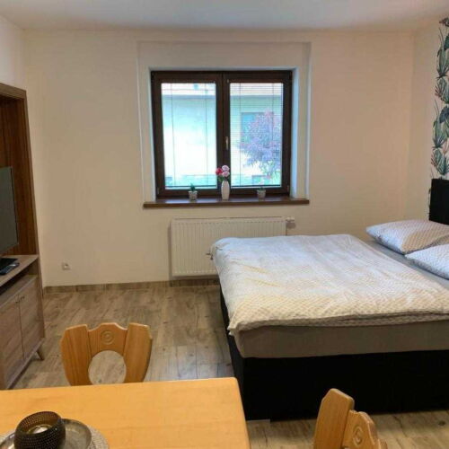 Apartament 5-osobowy z prysznicem z własną kuchnią