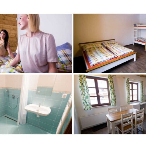 Apartament 4-osobowy z prysznicem z aneksem kuchennym