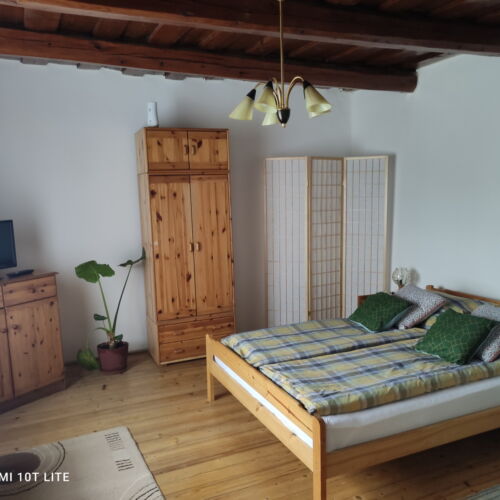 Apartament 2-osobowy z widokiem na ogród z 1 pomieszczeniem sypialnianym