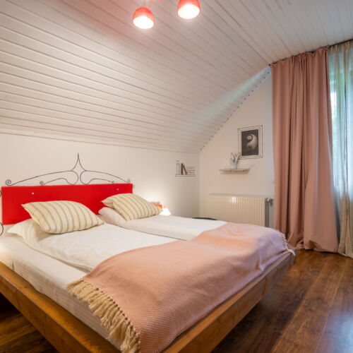 Junior Apartman s balkónem s manželskou postelí s 1 ložnicí