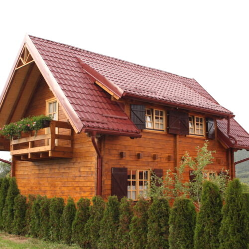 Rekreační dům (jako celek) pro 8 os. s výhledem na hory s výhledem do zahrady