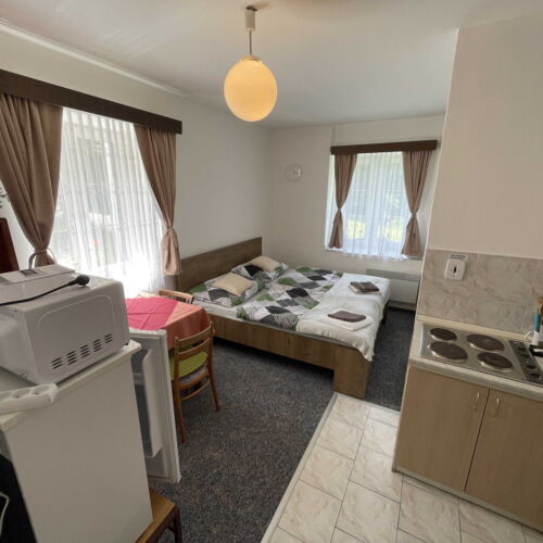 Camera dubla cu chicinetă proprie