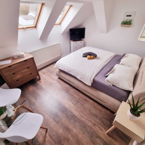 Apartman se sprchou  pro 4 os. se 2 ložnicemi