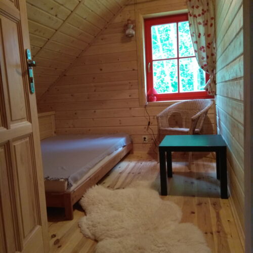 Rodinný Roubenka (jako celek) pro 8 os. s výhledem na les