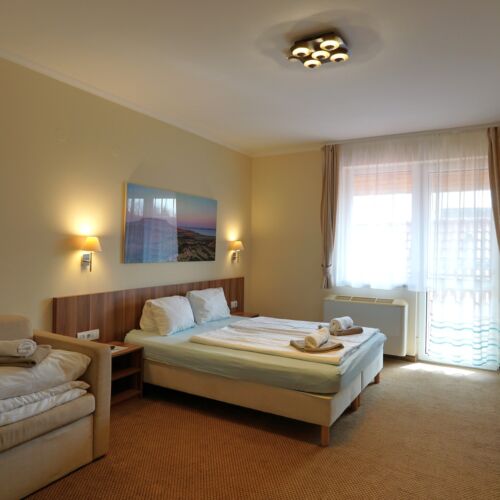 With Rooftop View Family Quadruple Room