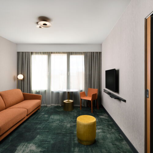 Rezydencja pokój 4-osobowy na piętrze z klimatyzacją z 1 pomieszczeniem sypialnianym